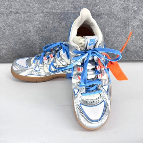 Nike X Off-White Air Rubber Dunk "University Blue" sneakers Mens 8.5 Authentic - Picture 2 of 14